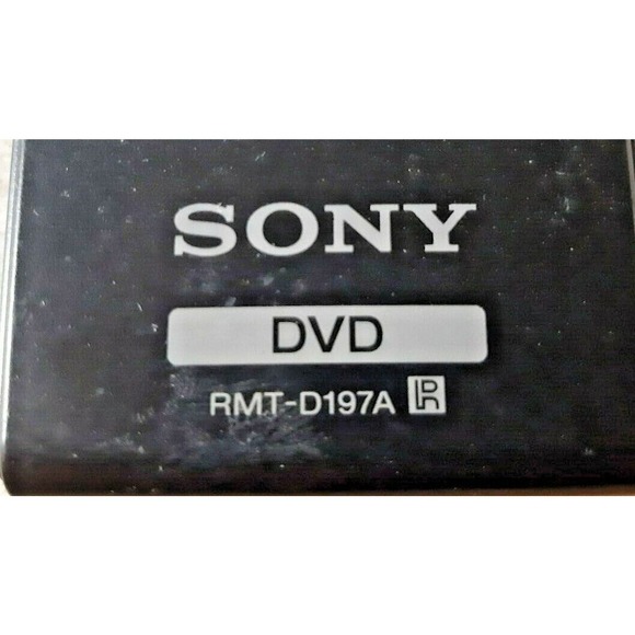 SONY RMT-D197A DVD Remote Control - Picture 4 of 4